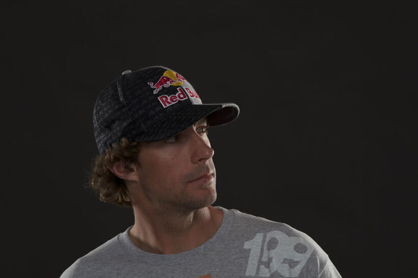Travis Pastrana on the set of "Nitro Circus: The Movie 3D."