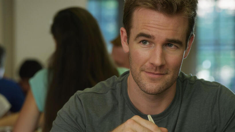 James Van Der Beek as Geoff in "Backwards."