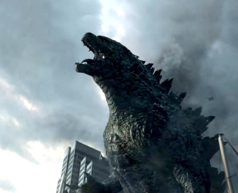 A scene from "Godzilla."