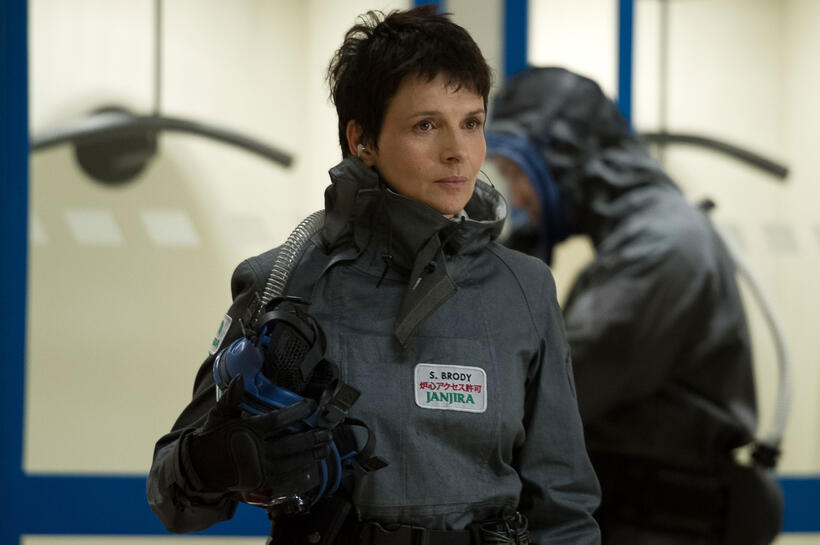 Juliette Binoche as Sandra Brody in "Godzilla."