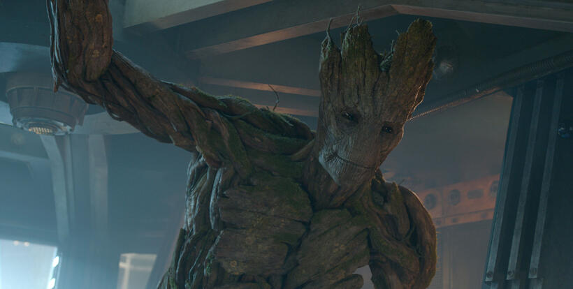 Groot voiced by Vin Diesel in "Guardians of the Galaxy."
