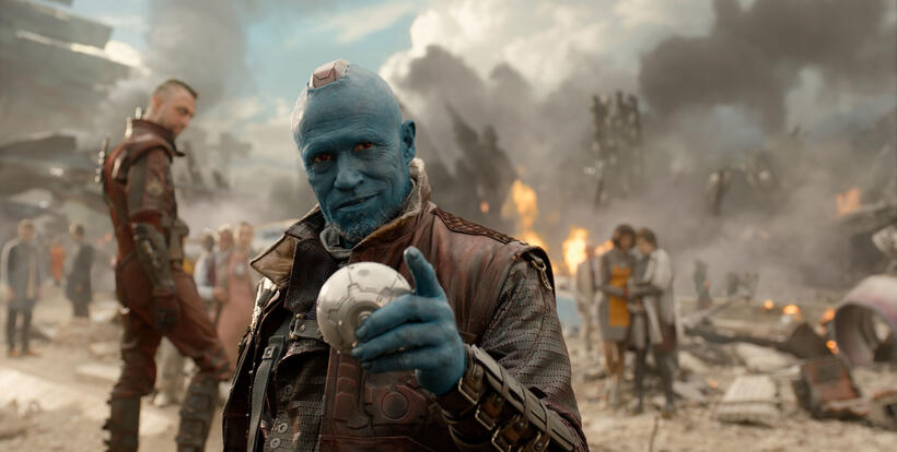 Michael Rooker as Yondu in "Guardians of the Galaxy."