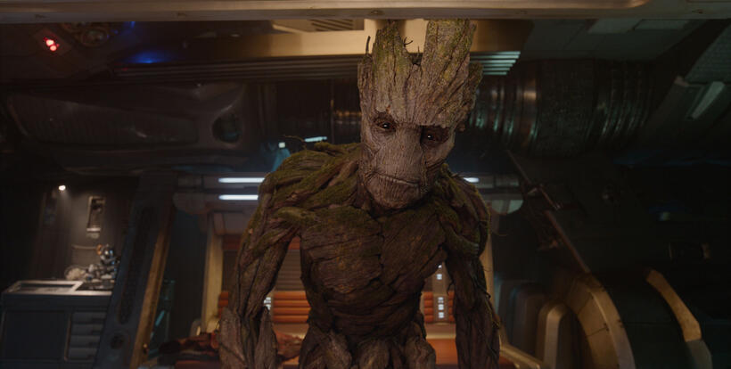 Groot voiced by Vin Diesel in "Guardians of the Galaxy."