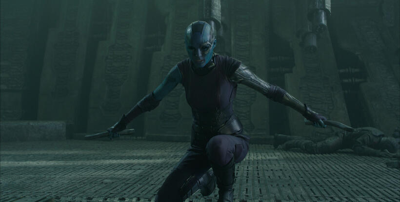 Karen Gillan as Nebula in "Guardians of the Galaxy."