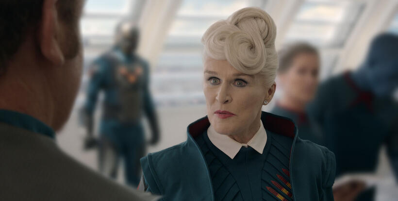 Glenn Close as Nova Prime Rael in "Guardians of the Galaxy."