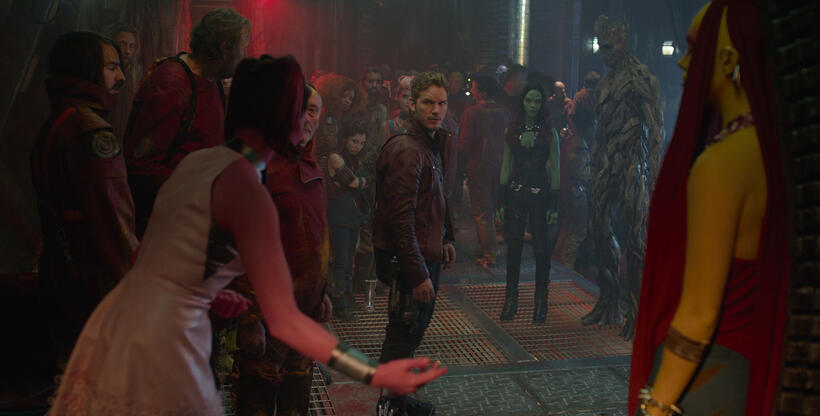 A Scene from "Guardians of the Galaxy."
