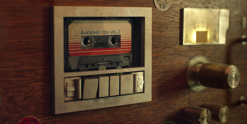 A scene from "Guardians of the Galaxy."