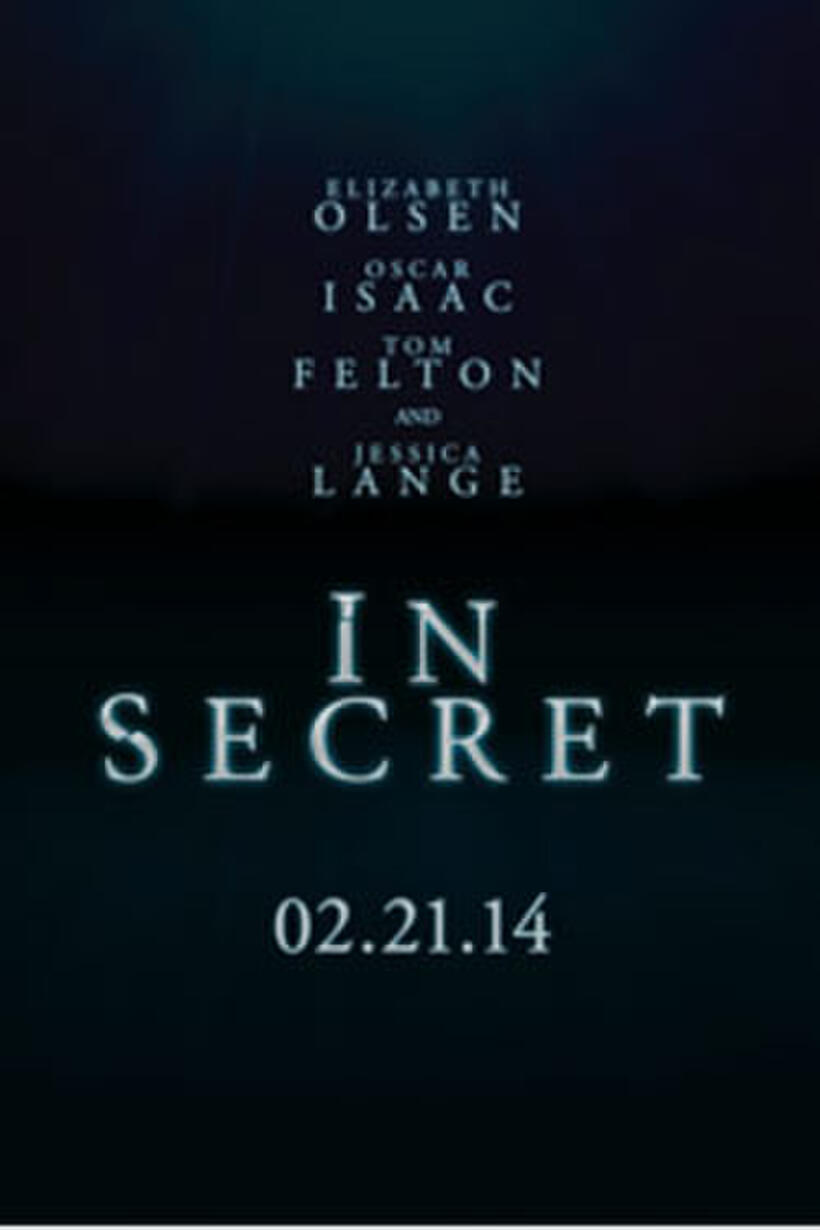 Poster art for "In Secret."