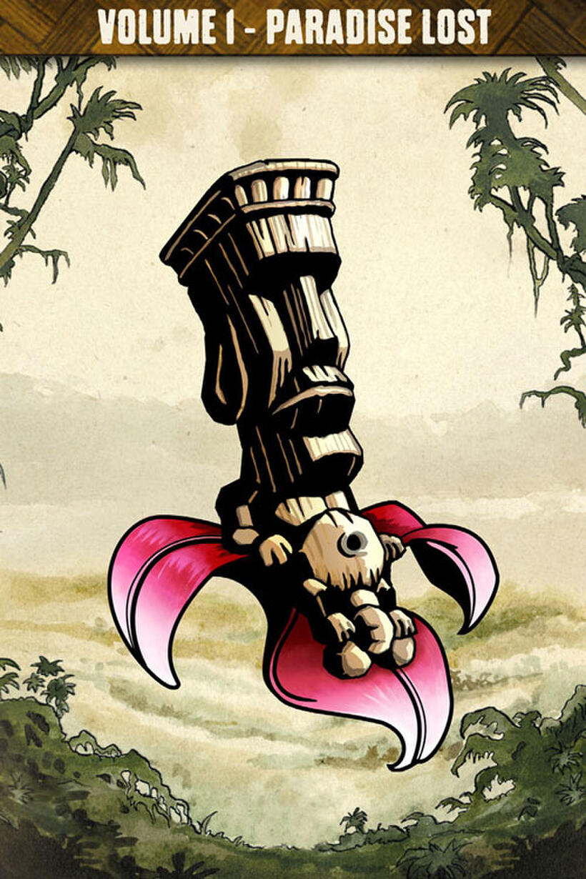 Poster art for "Tiki Dinner (Pork & Tofu) + Movie."