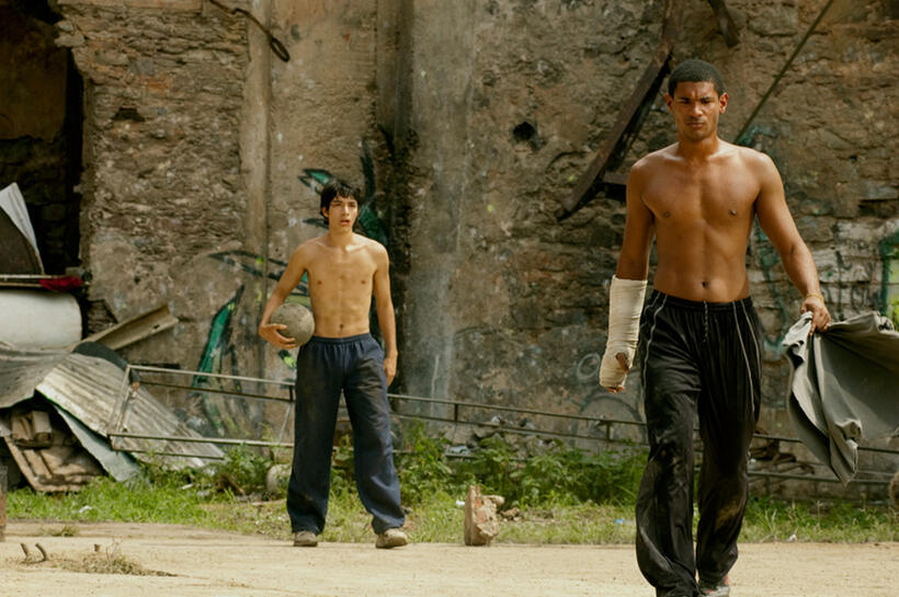 A scene from "Hermano."