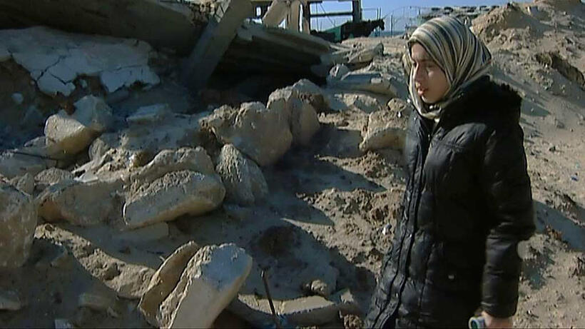 Amira in "Tears of Gaza."