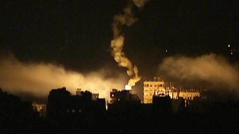 A scene from "Tears of Gaza."