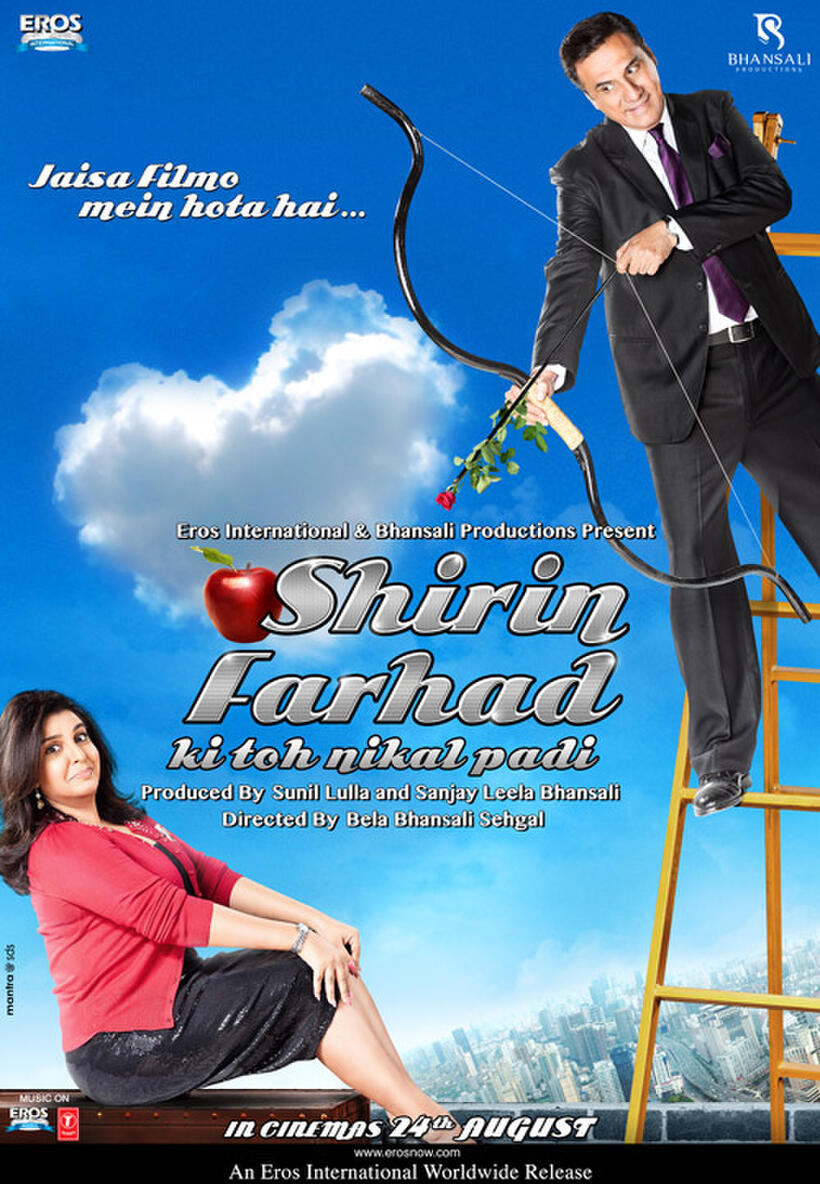 Poster art for "Shirin Farhad Ki Toh Nikal Padi."