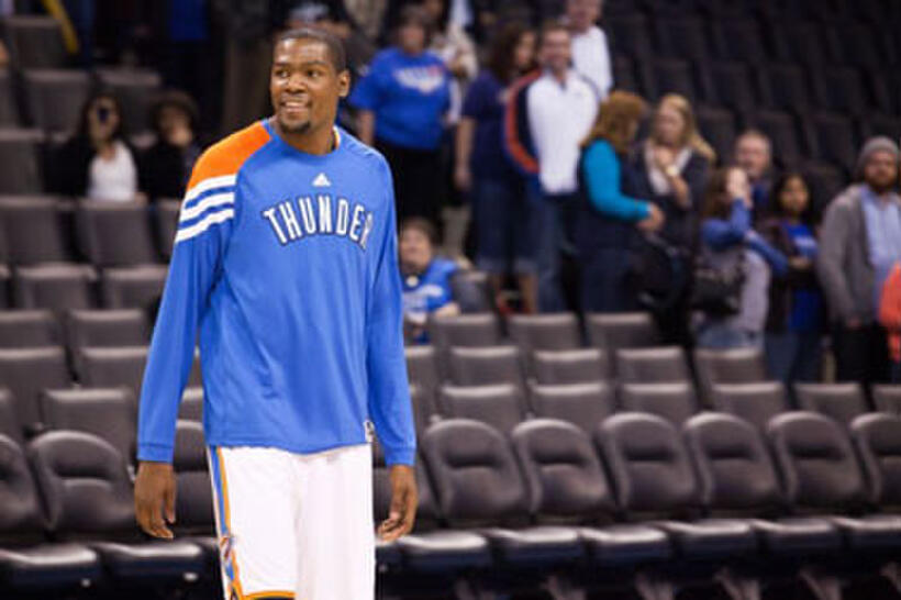 Kevin Durant in "Thunderstruck."