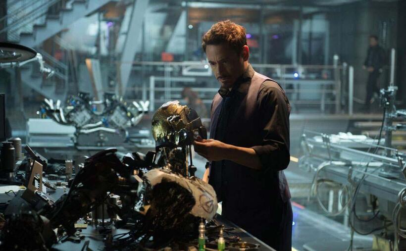 Robert Downey, Jr. as Tony Stark in "Avengers: Age of Ultron."