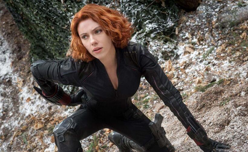 Scarlett Johansson as Black Widow in "Avengers: Age of Ultron."