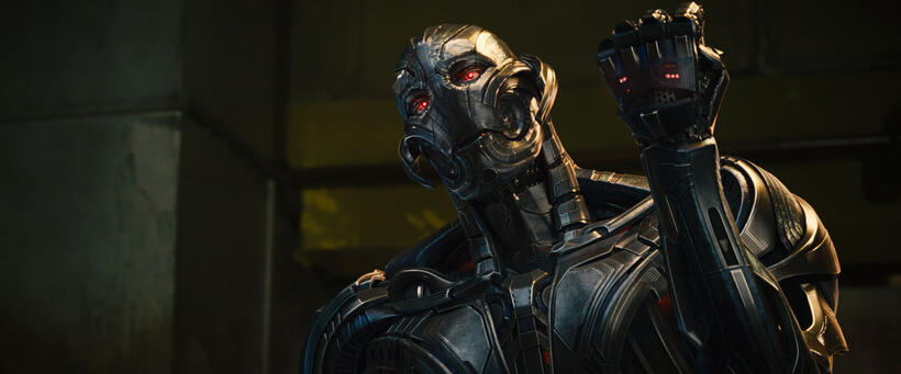 James Spader as Ultron in "Avengers: Age of Ultron."