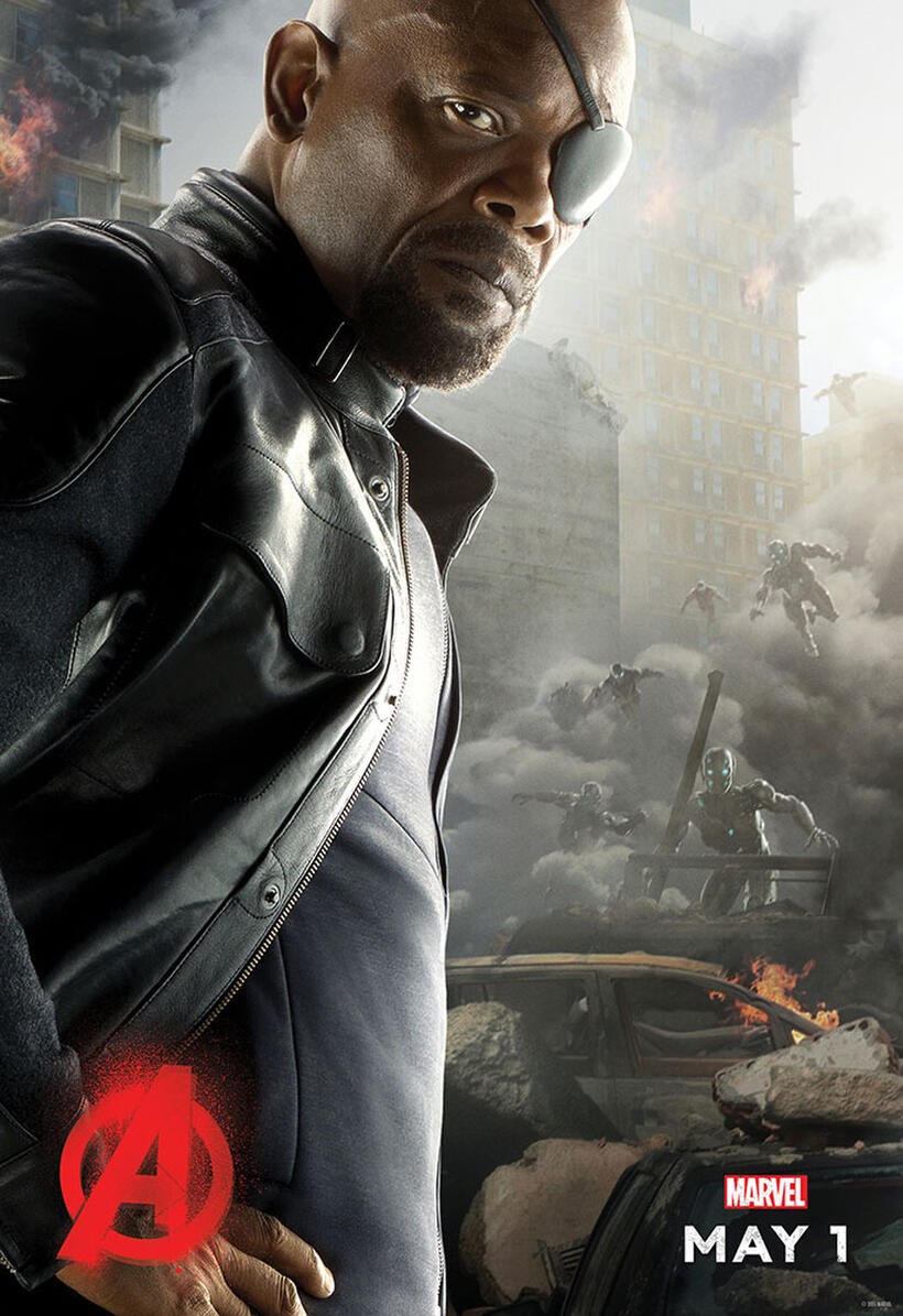 Character poster for "Avengers: Age of Ultron."