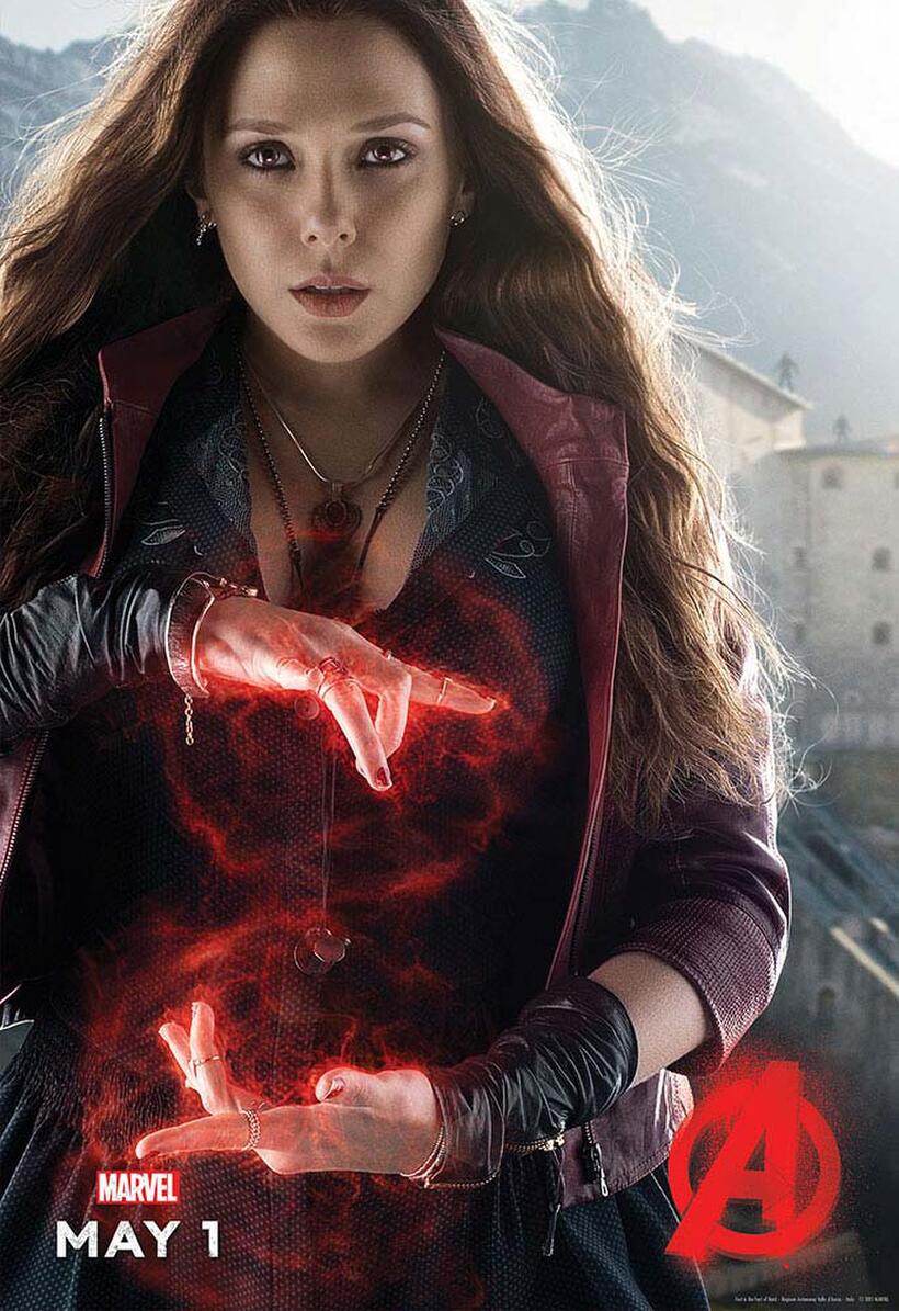 Character poster for "Avengers: Age of Ultron."