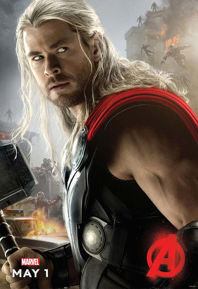 Character poster for "Avengers: Age of Ultron."
