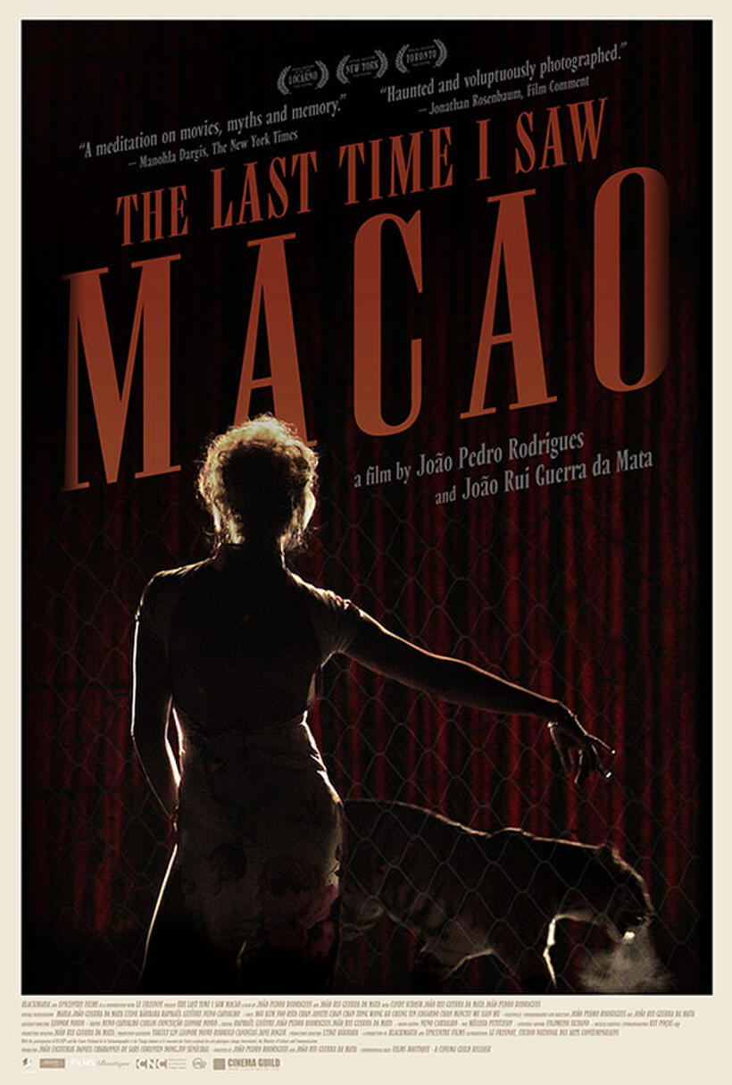 Poster art for "The Last Time I Saw Macao."