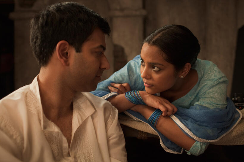 Zaib Shaikh and Shahana Goswami in "Midnight's Children."