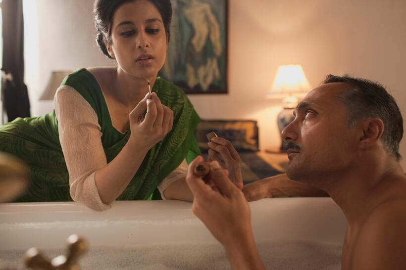 Anita Majumdar and Rahul Bose in "Midnight's Children."
