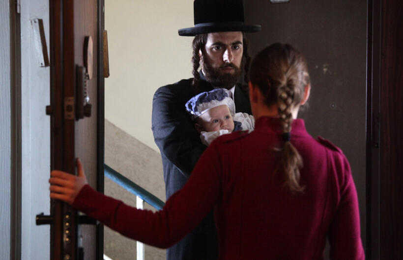 Yiftach Klein as Yochay and Hadas Yaron as Shira in "Fill the Void."