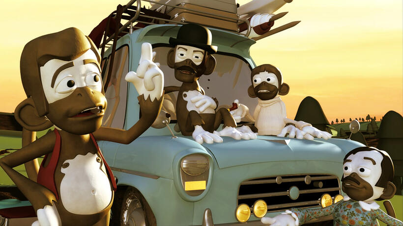 A scene from "A Liar's Autobiography - The Untrue Story of Monty Python's Graham Chapman."