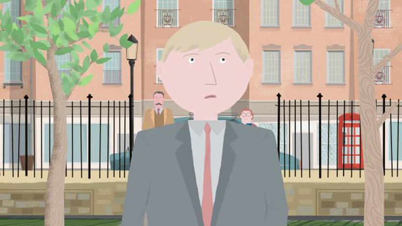 A scene from "A Liar's Autobiography - The Untrue Story of Monty Python's Graham Chapman."