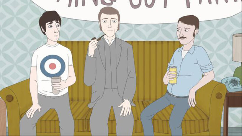 A scene from "A Liar's Autobiography - The Untrue Story of Monty Python's Graham Chapman."