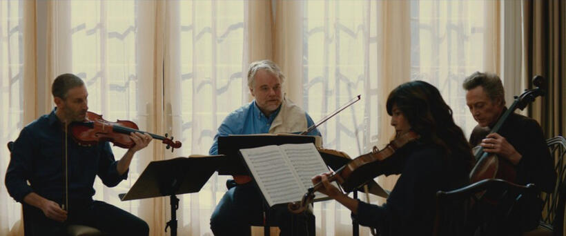 Philip Seymour Hoffman, Christopher Walken and Catherine Keener in "A Late Quartet."