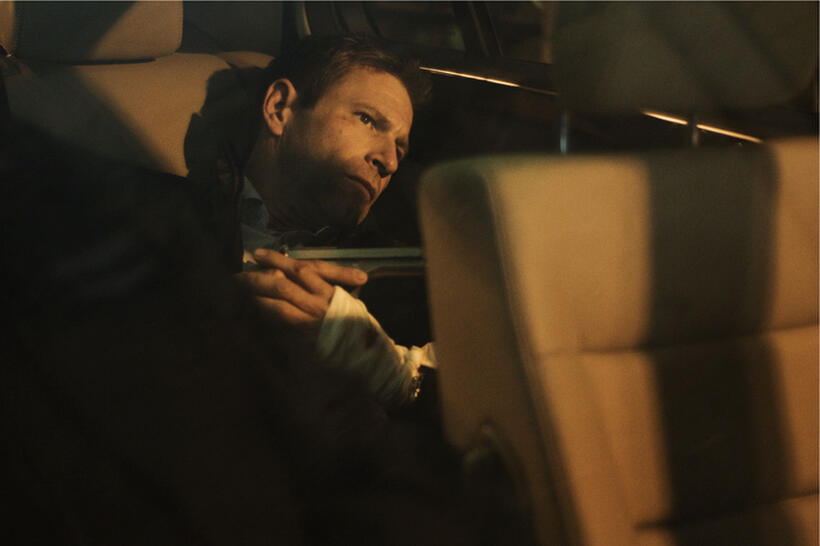 Aaron Eckhart in "Erased."