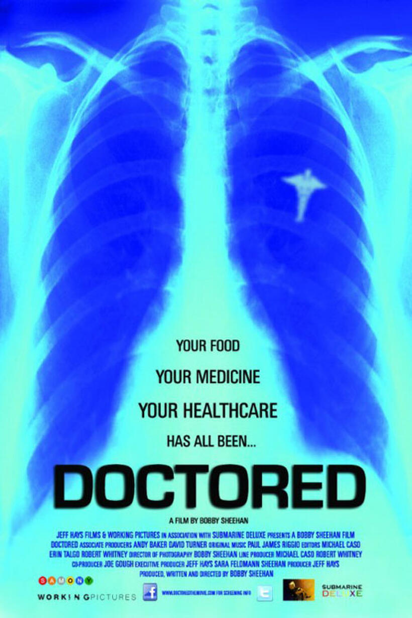 Poster art for "Doctored."