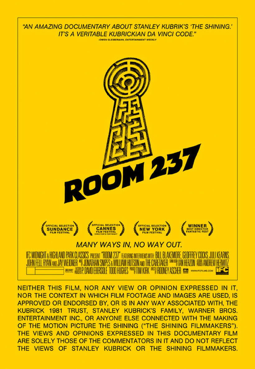 Poster art for "Room 237."