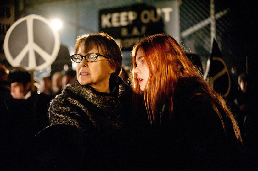 Annette Bening and Elle Fanning in "Ginger & Rosa."