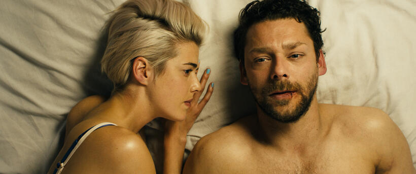 Agyness Deyn and Richard Coyle in "Pusher."