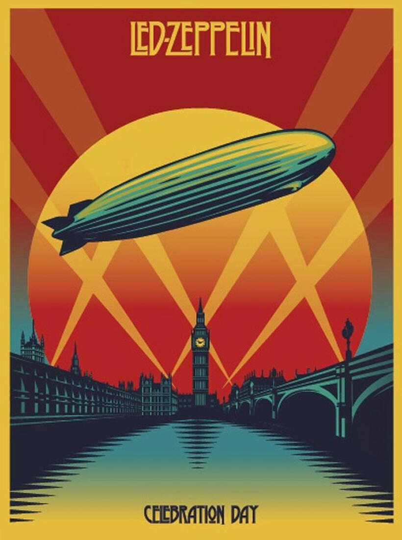 Poster art for "Led Zeppelin: Celebration Day."