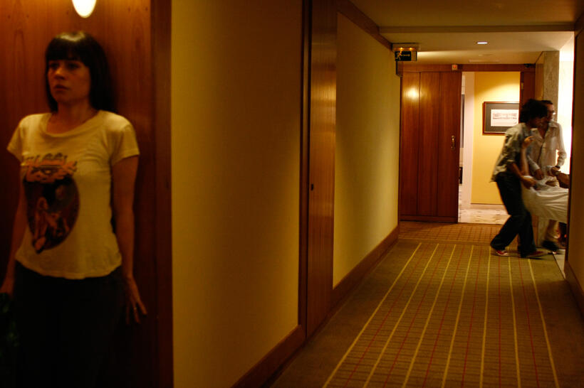 A scene from "Two Rabbits."