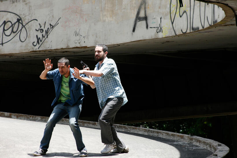 A scene from "Two Rabbits."