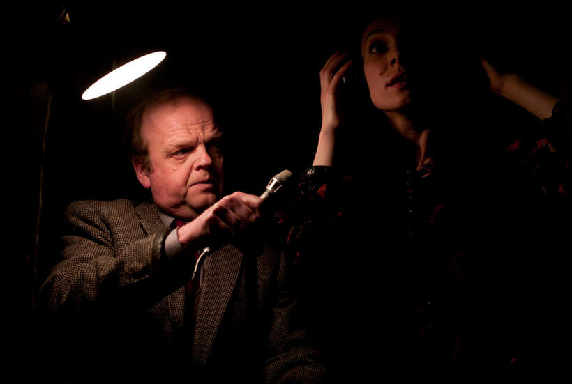 Toby Jones and Tonia Sotiropoulou in "Berberian Sound Studio."