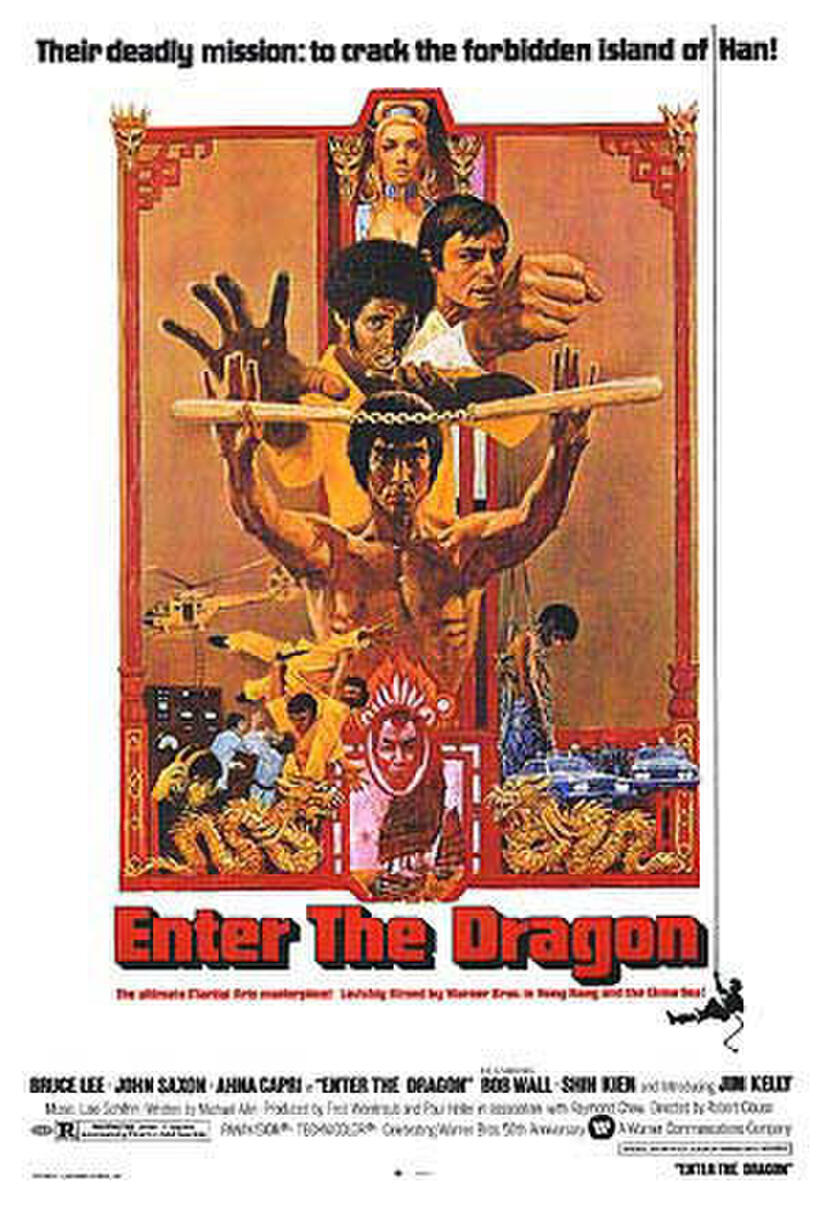 Poster art for "Enter the Dragon."