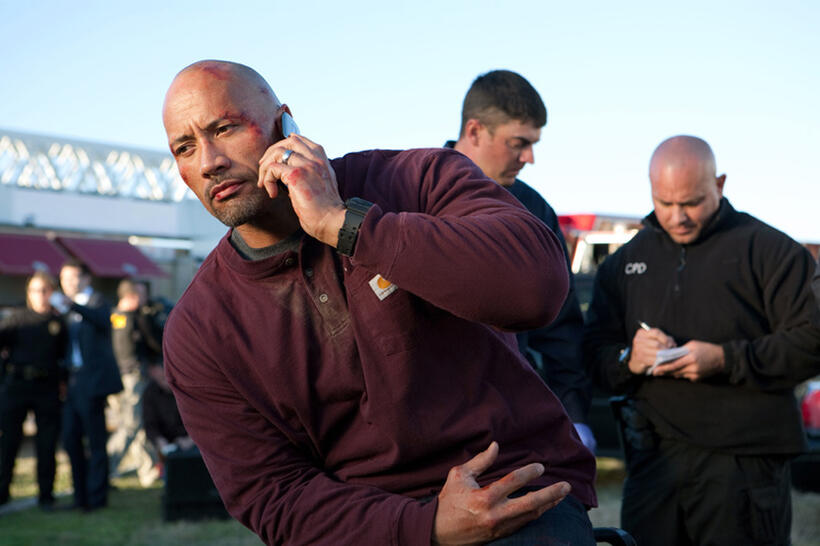 Dwayne Johnson in "Snitch."
