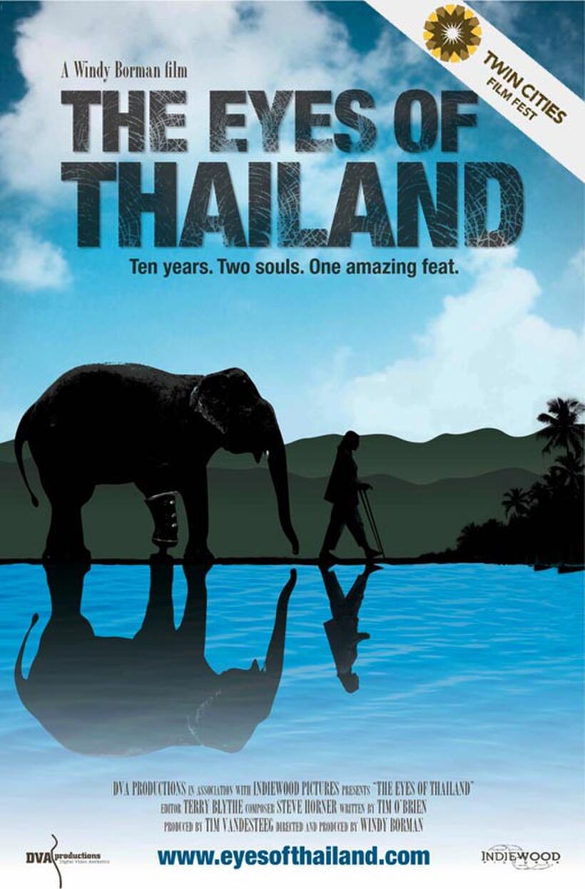 Poster art for "The Eyes of Thailand."