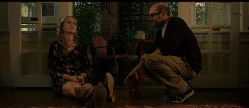 Julia Stiles and David Cross in "It's a Disaster."