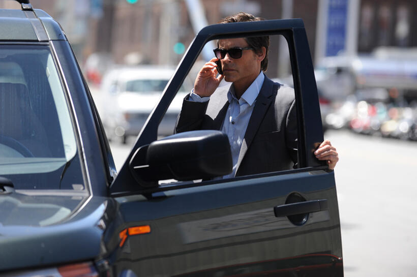 Rob Lowe in "Knife Fight."