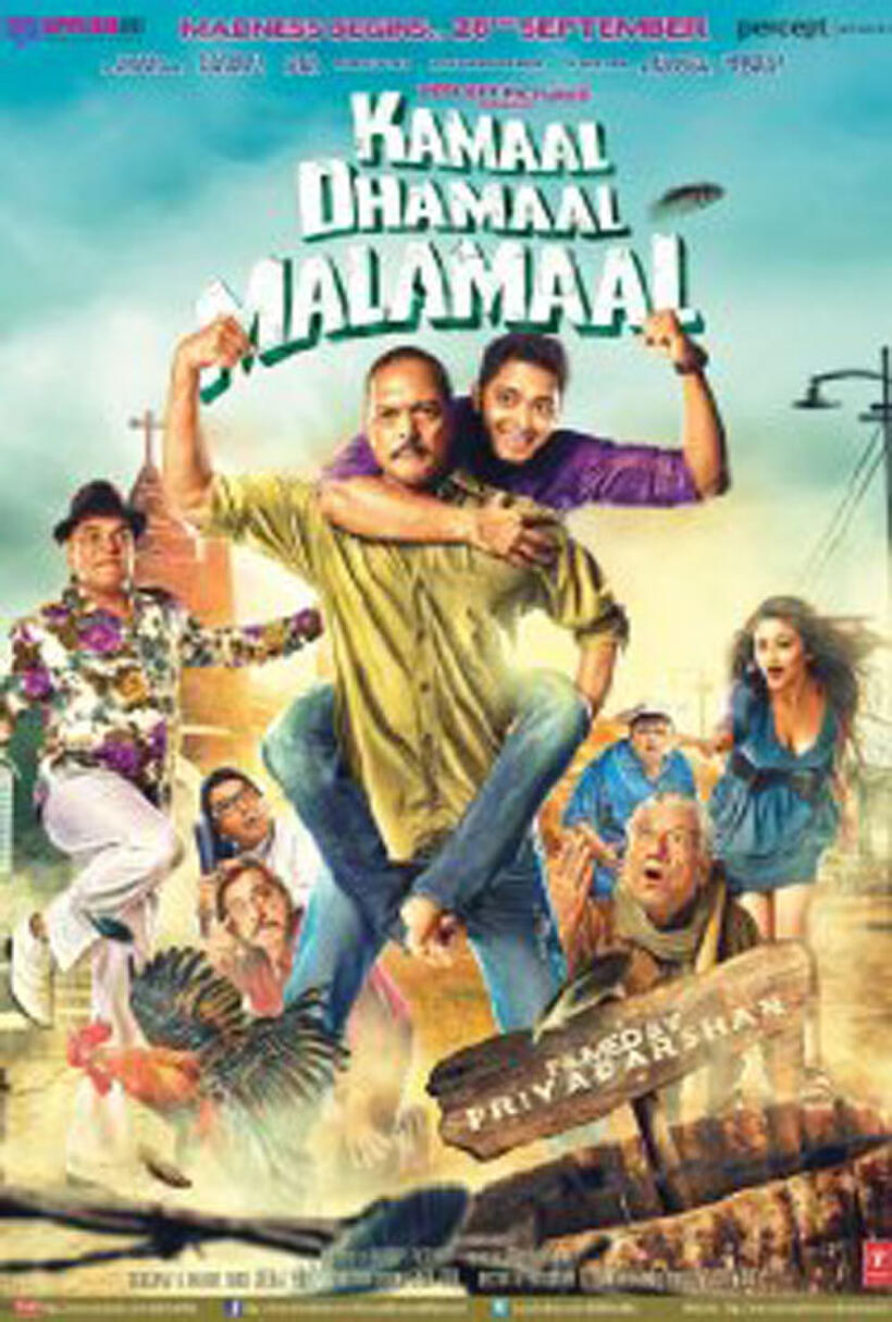 Poster art for "Kamaal Dhamaal Malamaal."