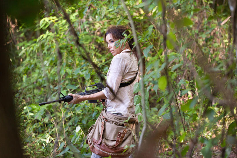 A scene from "A Dark Truth."