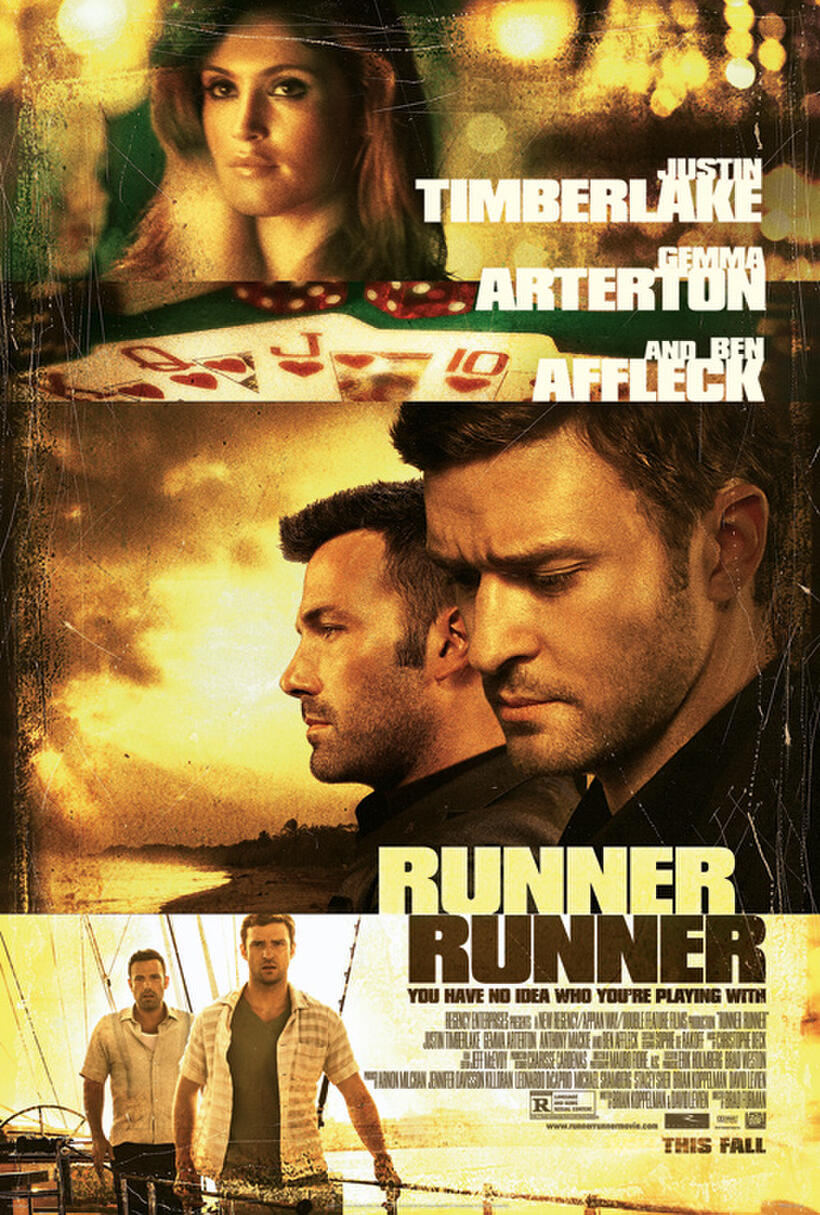 Poster art for "Runner, Runner."