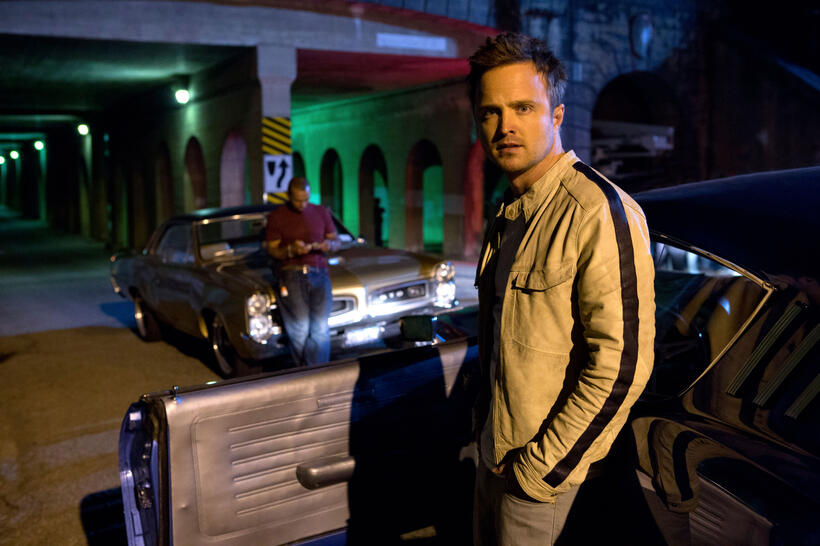 Aaron Paul as Tobey Marshall in "Need For Speed."